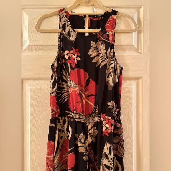 Dynamite Floral Front Slit Dress - Picture 2 of 4